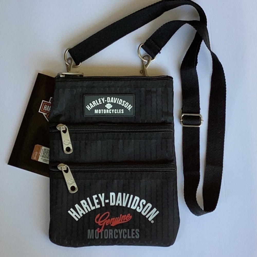 Harley-Davidson Black Belt Bag with Iconic Style